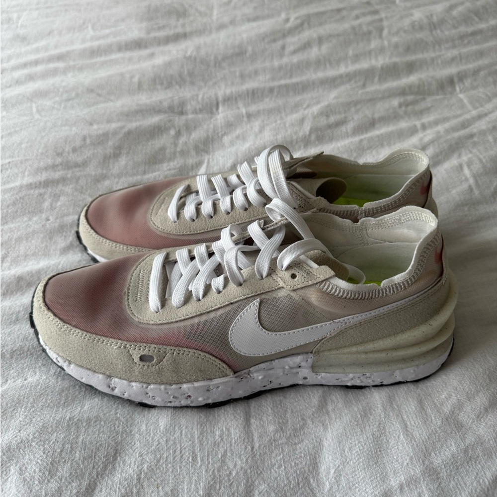 Nike Retro White and Orange Sneakers